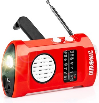 Radio Turystyczne Dynamo Latarka Ecohand Duronic