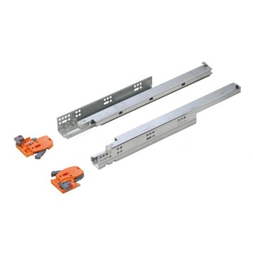 Prowadnice COMFORTSLIDE II 3D 550mm push open