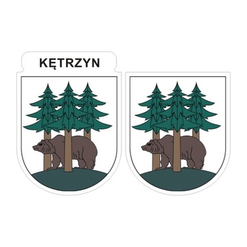 Naklejki herb KĘTRZYN