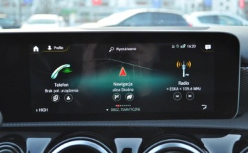 Mercedes Klasa A W177/V177 Hatchback 1.3 200 163KM 2018 Mercedes-Benz Klasa A A200 Automat Benzyna Kamera Nawigacja 1.3 Benzyna, zdjęcie 25