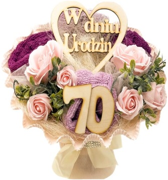 Букет полотенец Подарок на День Рождения 65 75 85 90