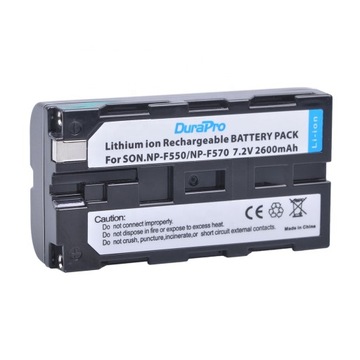 AKUMULATOR BATERIA NP-F550 DO LAMP LED YONGNUO SONY YN900 YN300 III 2600mAh