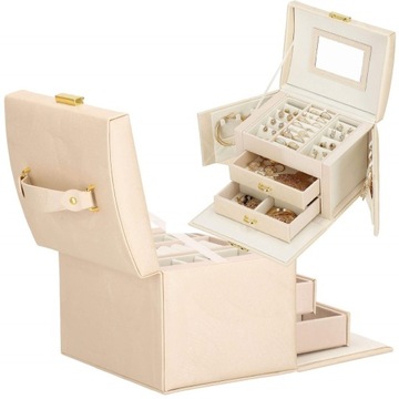 ОРГАНАЙЗЕР ШКАТУЛКИ ДЛЯ ЮВЕЛИРНЫХ ИЗДЕЛИЙ ВМЕСТИМАЯ КОРОБКА