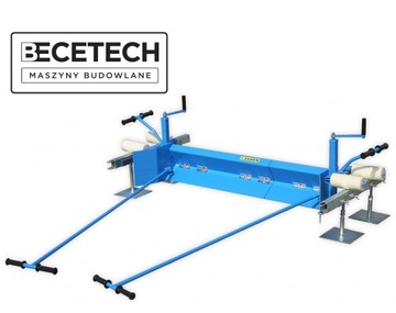 Łata brukarska mechaniczna zgarniająca JAZON 4m