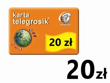 Doładowanie TELEGROSIK 20 zł