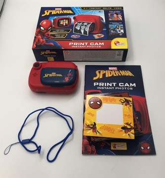 LISCIANIGIOCHI SPIDER-MAN PRINT CAM – КАМЕРА МГНОВЕННОЙ ПЕРЕДАЧИ ДЛЯ ДЕТЕЙ