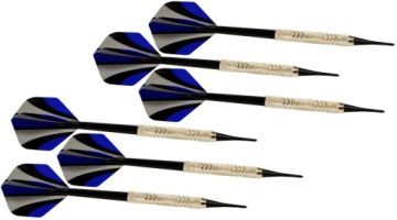 НАБОР ДРОТИКОВ 6 ШТ. + ПЛАСТИКОВЫЕ НАКОНЕЧНИКИ