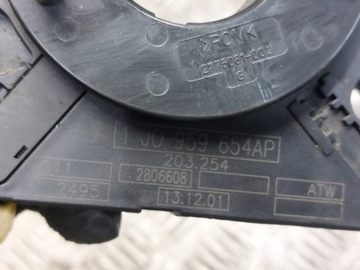 PÁSEK SIGNÁLU KROUŽEK POD VOLANT AIRBAG VOLKSWAGEN PASSAT B5 FL 1J0959654AP