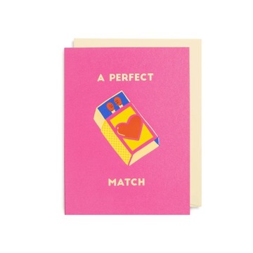 Kartka walentynkowa MATCH LAGOM