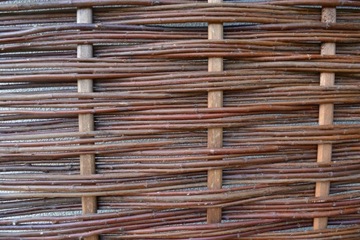 САЛЕРНО плетеная панель, ограждение, плетеный забор - размер 80 х 130 см