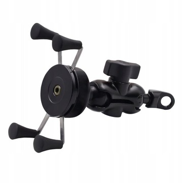 MOTOCYKLOWY UCHWYT X NA TELEFON SKUTER MOTOR