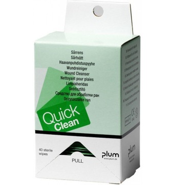 Chusteczki Dezynfekujące PLUM QuickClean - 40 szt.