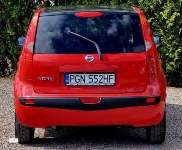 Nissan Note I Mikrovan 1.4 i 16V 88KM 2006 Nissan Note zarejestrowany i ubezpieczony 1.4 Benzyna 88KM, zdjęcie 9