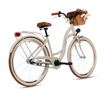 Городской велосипед GOETZE 28 3b ALU + корзина LIGHT LADIES