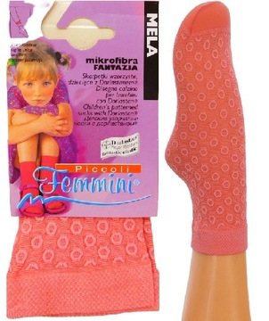 Femmini MELA skarp-0442 dziewczęce poziomka 2pary