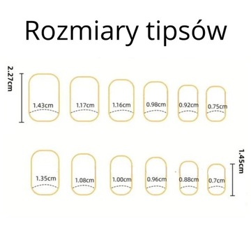 PAZNOKCIE SZTUCZNE TIPSY KWADRATOWE AMARANTOWE SAMOPRZYLEPNE 24SZT