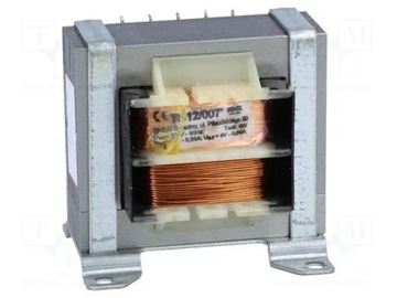 TS12/007 [230V/2x9V 2x0,65A] transformator sieciow