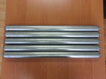 РОЛИК ТРАНСПОРТНЫЕ РОЛИКИ КОНВЕЙЕРНАЯ ЛЕНТА ПОДАЮЩИЙ РОЛИК 500/42 мм ОЦИНКОВАННЫЙ