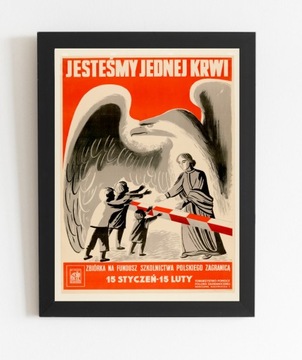 Stary Plakat Przedwojenny Antoni Wajwód 1938r.