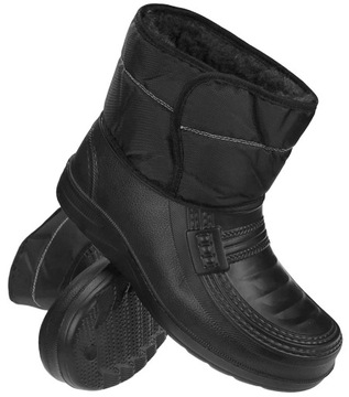 KALOSZE MĘSKIE LEKKIE OCIEPLANE PIANKOWE EVA 41