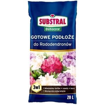 Podłoże Substral Osmocote do rododendronów 20 l