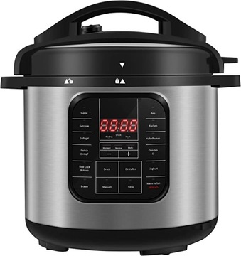 Szybkowar Ultratec 5,68 l czarny Multicoker