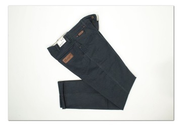 Wrangler Texas Slim 822 Dark Navy męskie spodnie jeansy W44 L32