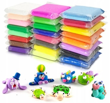 Пластилин Пенопласт Полимерная глина Глина 36 шт.