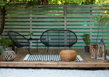 2-МЕСТНАЯ САДОВАЯ СКАМЬЯ УДОБНЫЙ ДИВАН ДЛЯ ТЕРРАСЫ, БАЛКОНА