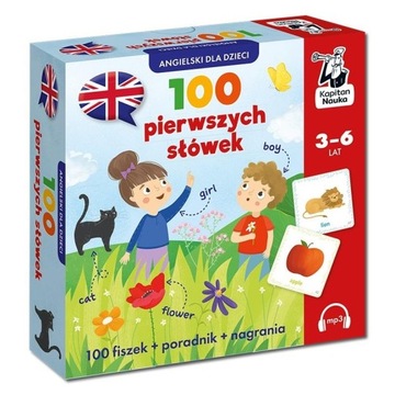 KAPITAN NAUKA 100 PIERWSZYCH SŁÓWEK PRACA ZBIOROWA
