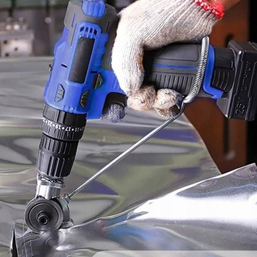 АДАПТЕР ДЛЯ РЕЗКИ ЛИСТОВОГО МЕТАЛЛА ДЛЯ ДРЕЛЬ НАСАДКА ДЛЯ ЛИСТОВЫХ НОЖНИЦ.