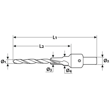 ПОДТВЕРДИТЬ СВЕРЛО СВЕРЛО 5/7/11 ММ ДЛЯ МЕБЕЛИ