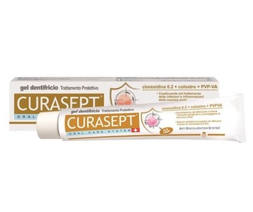 CURASEPT ADS 720 CHX + colostrum 75ml-pasta w żelu