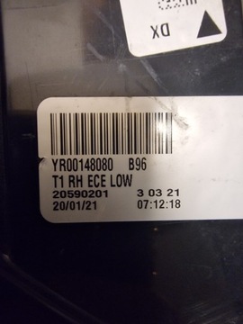 LAMPA PRAWY TYŁ PRAWA TYLNA OPEL INSIGNIA B LIFT KOMBI LED 20590201