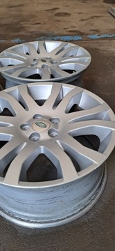 4× DISK HLINÍK LAND ROVER OE FREELANDER 8.0" X 18" 5X108