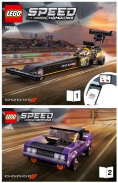 LEGO 76904 SPEED CHAMPIONS Mopar Dodge//SRT Верх