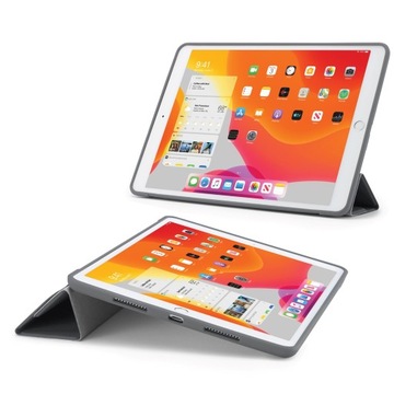 Чехол Pipetto Origami для iPad 9/8/7 поколения, серый