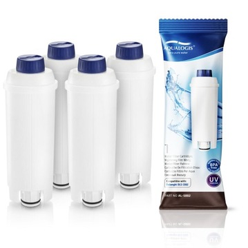 4x Filtr AL-S002 do ekspresu DeLonghi ECAM