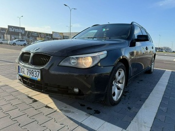 BMW Seria 5 E60 Touring 525 d 177KM 2005 BMW 525 Zadbana | 2.5 D | 177KM