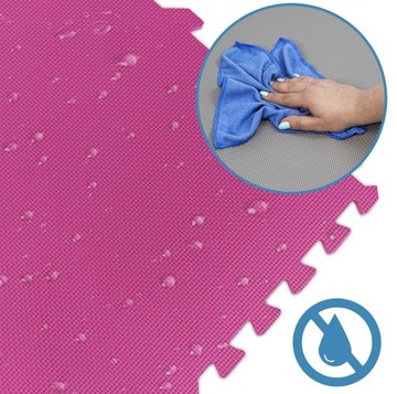 Пазл ОБУЧАЮЩИЙ FOAM MAT 178х178 для детей, СКЛАДНОЙ, защитный, 9 шт.