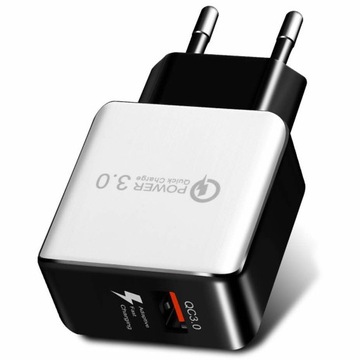 SZYBKA ŁADOWARKA SIECIOWA QUICK CHARGE 3.0