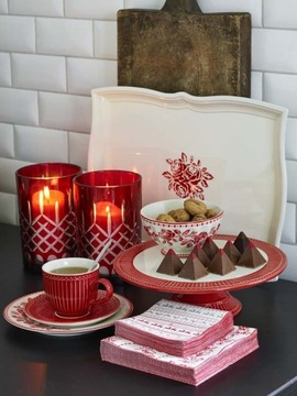 Filiżanka Alice Red Green Gate, 250 ml