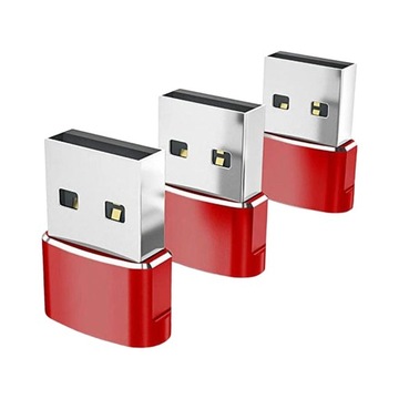 3 sztuki Uniwersalna przejściówka 3.1 na USB
