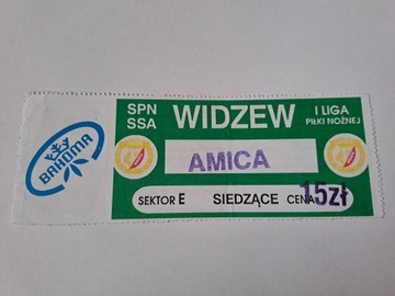 WIDZEW ŁÓDŹ - AMICA WRONKI 07-06-1997