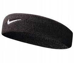 FROTKA NA GŁOWĘ OPASKA NIKE SWOOSH HEADBAND CZARNA