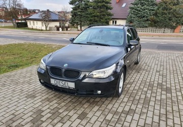 BMW Seria 5 E60 2007 BMW Seria 5 2.0 163KM Automat 2xCzujniki Parko...