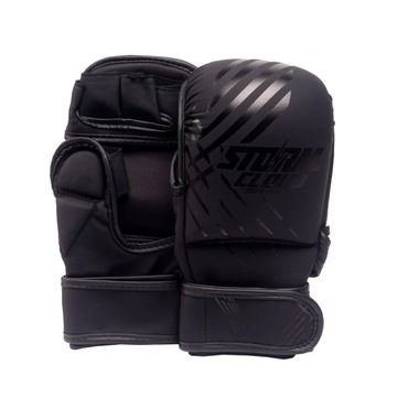 Rękawice MMA sparingowe StormCloud Lynx 7oz czarne M/L