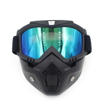 Nowi mężczyźni kobiety narciarska maska snowboardowa skuter śnieżny narciar