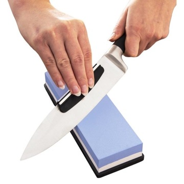 Точилка STONE для заточки кухонных ножей, каменный точильный камень для кухонных ножей
