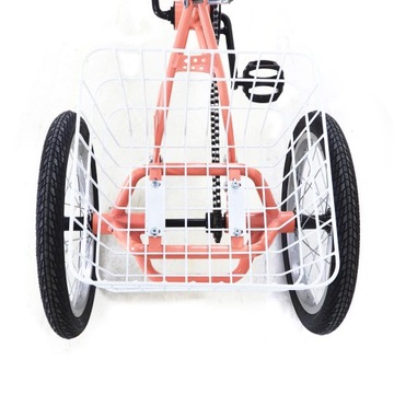 Детский трехколесный велосипед 16 дюймов оранжевый 124x51,5x79см
